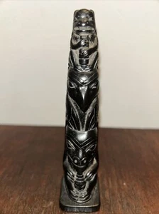 Vintage Resin Totem Pole Replica - Picture 1 of 15