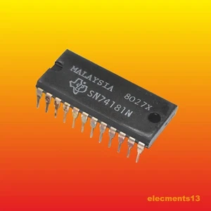 SN74181N TEXAS INSTRUMENTS MEMORIA CIRCUITO INTEGRATO PDIP24 - Foto 1 di 2