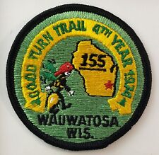 Boy Scout Good Turn Trail 4th Year Patch Wisconsin MINT