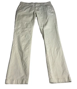 Untuckit Chino Pants Ivory Cotton Flat Front Straight Fit Men's 35X32. - Picture 1 of 7