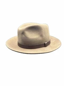Vtg Pendleton Rancher Cowboy Western Hat Brown 100% Wool Leather Band LARGE - Picture 1 of 16