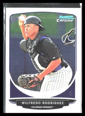 Wilfredo Rodriguez 2013 Bowman Chrome #BCP148     Prospects - Image 1 of 2