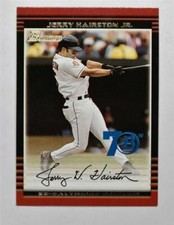 2017 Bowman 70th Anniversary Buyback Stamped Blue 2002 #22 Jerry Hairston Jr.