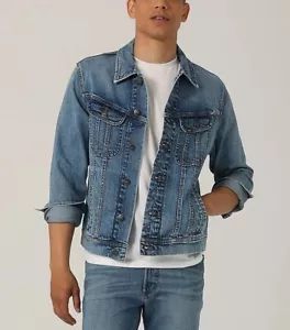 Lee Heritage Rider Herren Denimjacke klassischer Stil seit 11232138 - Bild 1 von 2