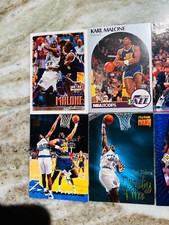 KARL MALONE 8 CARD 1990'S NBA BASKETBALL!  UTAH JAZZ
