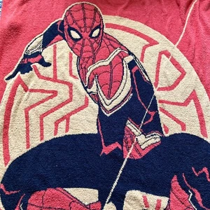 Disney Spider Man Throw Blanket 44x61 Super Soft Marvel Studios Superhero - Picture 1 of 5