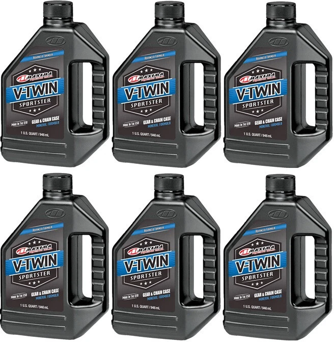 Aceite de cadena de engranajes 6 cuartos Máxima V-Twin Sportster XR y XL Harley Davidson Foto 1 de 1