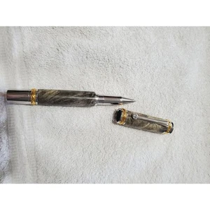 Majestic bolígrafo con detalles cromados y oro 22K. - Imagen 1 de 1