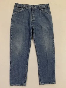 Pantalones de mezclilla de trabajo Bulwark resistentes al fuego FR 36x30,5 uniforme de seguridad industrial #B13 - Imagen 1 de 5