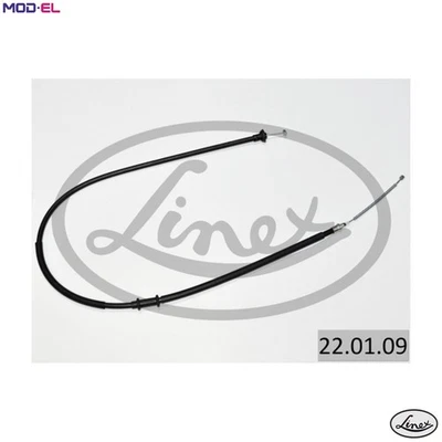 CABLE PULL PARKING BRAKE 22.01.09 FOR LANCIA 188A9.000 199A3.000/A2.000 1.2L - Image 1 of 4