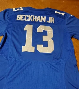 Camiseta deportiva Nike NFL NY GIANTS #13 Odell Beckham Jr sobre el campo talla: 44 - Imagen 1 de 4