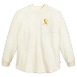 Camisa Jersey Disney World Castillo de Cenicienta Espíritu Crema y Dorado - Imagen 1 de 4