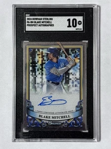2024 Bowman Sterling - Prospect Autographs Blake Mitchell #PA-BM (AU, RC) - Picture 1 of 1