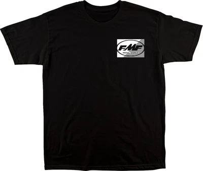 FMF Metal Works Supply Mens Short Sleeve T-Shirt Black - Image 1 of 2