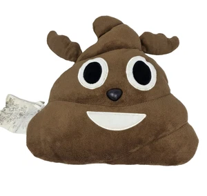 Cuscino peluche emoji espressioni cacca emoji 12x13" - Foto 1 di 5
