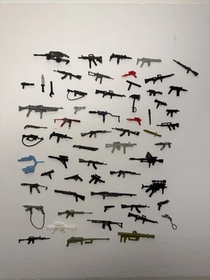 G.I. vintage años 80 GI Joe Lote ARAH Cobra 3.75 Armas Lote De (60) Armas Rifles Foto 1 de 4