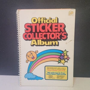 Vintage 1983 Gordy Official Sticker Collectors Album Michael Jackson, Foil & More - Bild 1 von 20