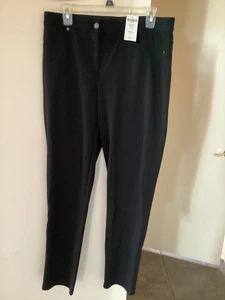 Chico's schwarze Größe 1,5 kurze Polyester/Rayon/Elasthan Jeans neu mit Etikett - Bild 1 von 9