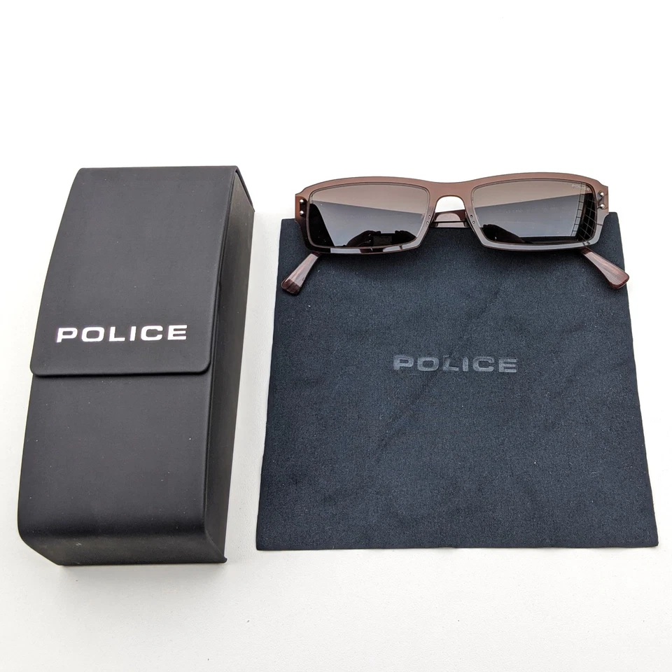 🕶️¡Hecho en Italia! Gafas de sol Police S8381 53/17 145 | ALT327🕶️ Foto 1 de 4