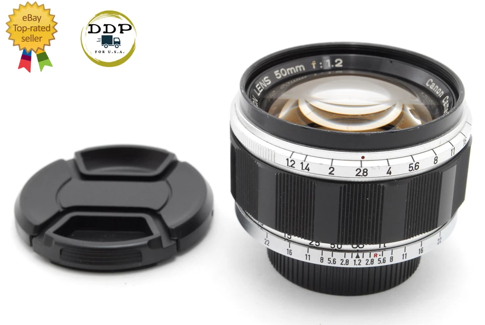 Lente estándar Cla'd [N como nueva] Canon 50 mm F1,2 MF LTM L39 tornillo Leica de JAPÓN Foto 1 de 4