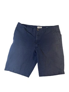 Goodfellow Linen Shorts Mens 36 Blue Linden Short Lightweight Summer Casual - Picture 1 of 7