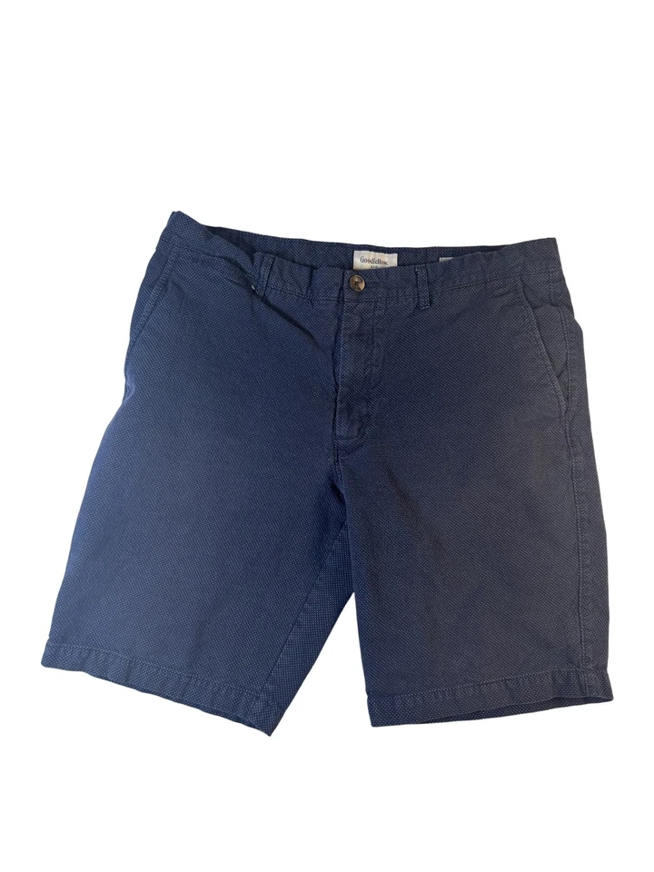 Pantalones Cortos Goodfellow de Lino para Hombres 36 Azul Tilo Cortos Ligeros Verano Informales Foto 1 de 4