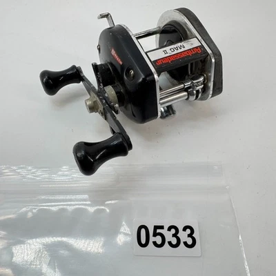 Carrete de pesca vintage 1984 Abu Garcia Suecia Ambassadeur Mag II RH Foto 1 de 4