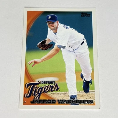 2010 Topps - Jarrod Washburn #277 Detroit Tigers Pitcher - Image 1 of 2