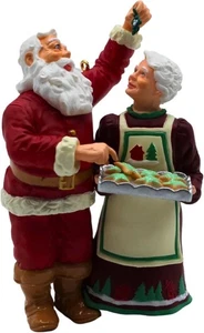 Hallmark Keepsake "Santa Sneaks A Sweet" Christmas Ornament  2001 - Picture 1 of 3