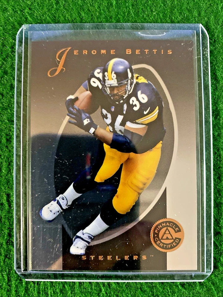 🏈 1997 Pinnacle Certified #91 SP Jerome Bettis Pittsburgh Steelers NFL 🏈 - Image 1 of 3