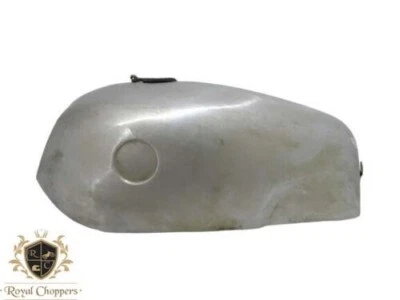 APTO PARA TANQUE DE ACERO CRUDO NORTON FASTBACK COMANDO TIPO 2 CON HUECOS DE INSIGNIA Foto 1 de 4