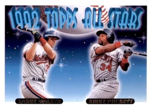1993 Topps Gold Larry Walker Kirby Puckett AS Foil MLB Insert PWE Expos #406 - Picture 1 of 2