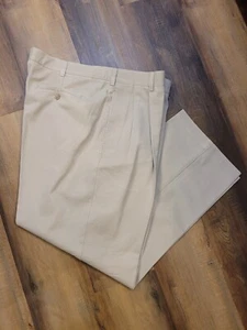 Weatherproof Khaki Pants Men’s Size 38x30 Khaki 100% Cotton Preowned Condition  - Picture 1 of 6