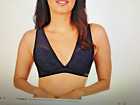 DKNY Women's LACE Comfort Wireless Bra, Black Size M--NEW WITH TAGS