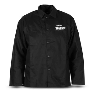 UNIMIG Rogue Proban Black Welding Jacket - Size XL - Flame / Heat Resistant