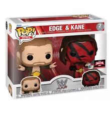 Funko POP🔥WWE Edge & Kane 2 Pack Limited Edition Target Con Exclusive🔥NIB/READ