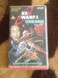 Vintage Original Collectable Comedy VHS Video Cassette RED DWARF I THE END BYTE1 - Picture 1 of 3