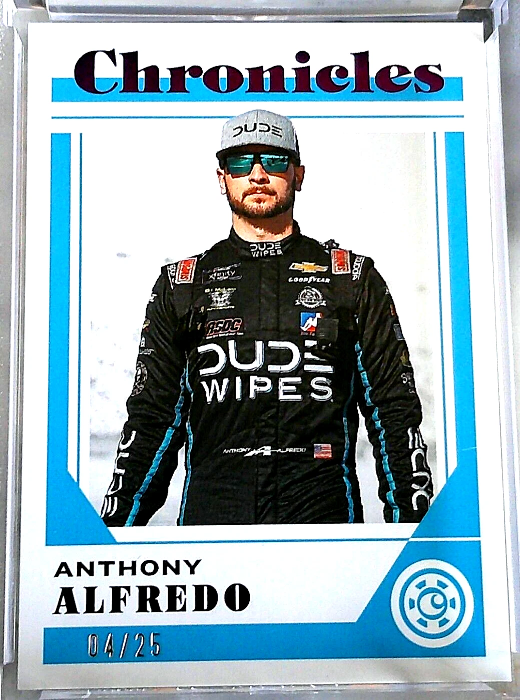 Anthony Alfredo 2023 Chronicles Luminance Racing Purple Parallel #04/25