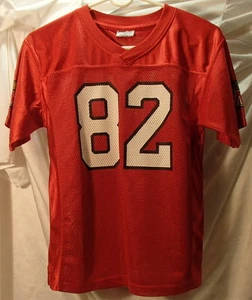 Camiseta de fútbol Maryland Terps Terrapins roja #82 juvenil talla mediana - Imagen 1 de 2