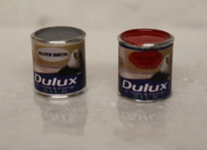 Puppenhaus (2 Metalldosen Dulux Farbe - Bild 1 von 1
