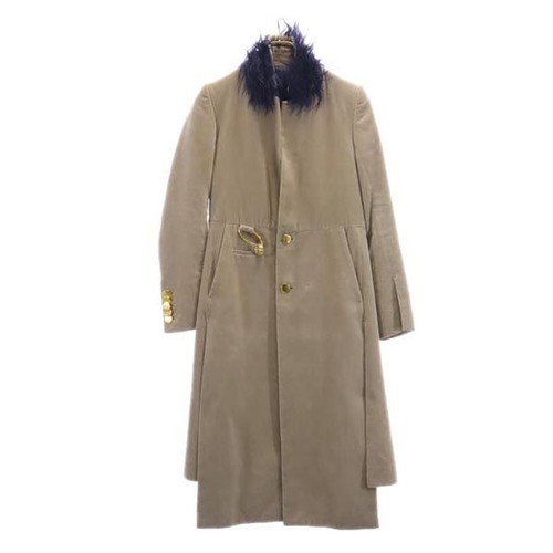 UNDERCOVER made in Japan cappotto lungo 1 marrone donna