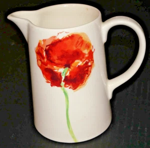Flor de loza exclusiva de Tiffany 20 oz. Jarra jarra hecha en Inglaterra - Imagen 1 de 4
