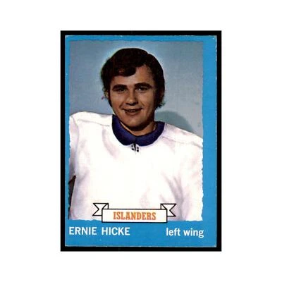 Ernie Hicke 1973 Topps #18 Hockey Cards Hockey Card EX - Image 1 of 3
