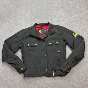 Belstaff Jacket Womens Size 42 X Small Black Tour Master Racer UK Military Lady* - Picture 1 of 16