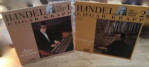 2 double LP HAENDEL Das Clavier Werk Edgar Krapp Suiten Cembalo Orgelkonzerte - Picture 1 of 2