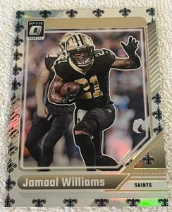 2024 Panini Donruss Optic Jamaal Williams Team Logo /32 New Orleans Saints - Picture 1 of 4