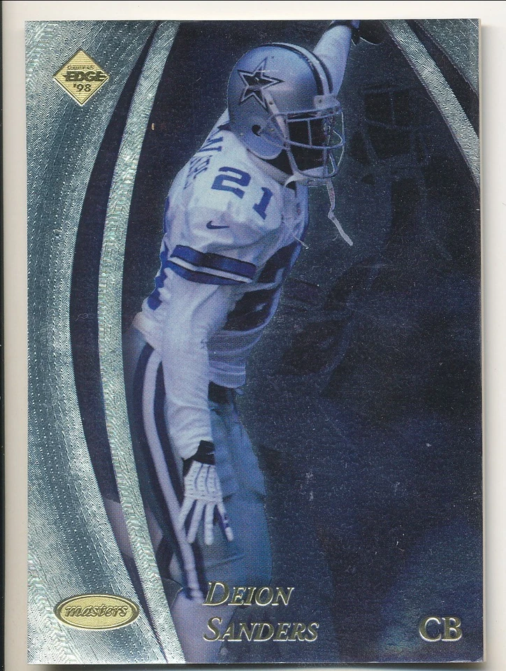 1998 Collector's Edge Masters Deion Sanders #48 50 Point /3000 - Image 1 of 1