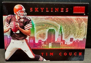 Tim Couch 2000 Skybox Premium Skylines Star Rubini Rubino SSP #1 Marrone HTF/50 - Foto 1 di 10