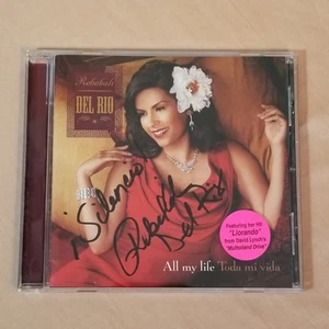 Rebekah Del Rio All My Life Signed CD FP Twin Peaks Mulholland Drive David Lynch - Picture 1 of 11