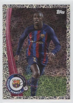 2022-23 Topps FC Barcelona Fan Set Electro Ousmane Dembele #BA-4 - Image 1 of 2